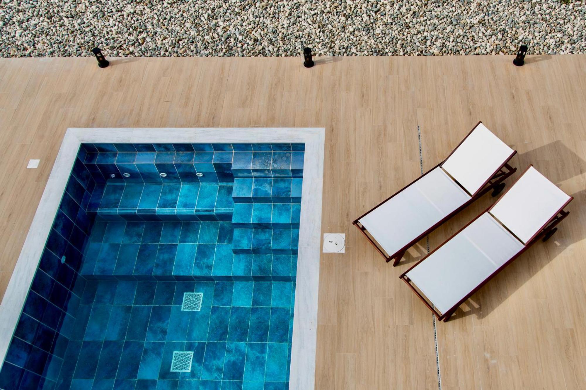 Santa Barbara Seafront Villas W Jacuzzi Pool Paphos Eksteriør bilde
